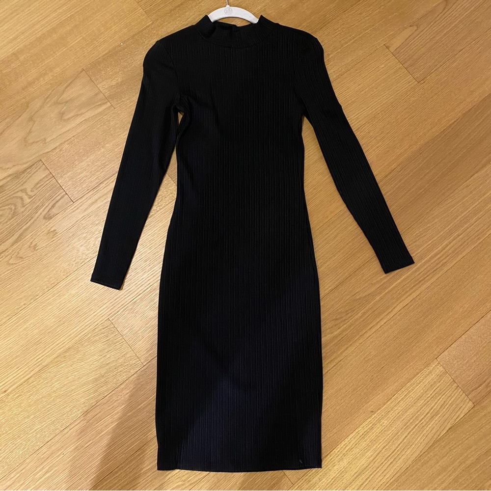 & other stories stretchy evening dress size us 4